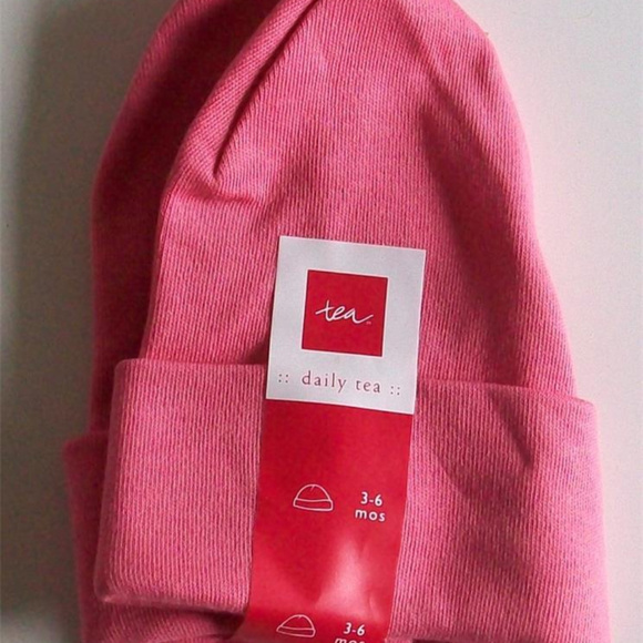 TEA COLLECTION INFANT HAT NWT Daily Tea 3-6 / 6-12 - Picture 5 of 5